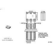 CSTCW_X,村田陶瓷晶振,陶瓷晶振 CSTCW_X,村田陶瓷晶振,陶瓷晶振