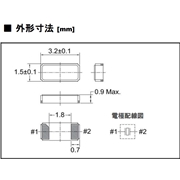 西鐵城晶振,石英晶體諧振器,CM315H晶振,無源SMD晶振 西鐵城晶振,石英晶體諧振器,CM315H晶振,無源SMD晶振