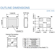 大河晶振,石英晶體諧振器,TFX-05X晶振 大河晶振,石英晶體諧振器,TFX-05X晶振