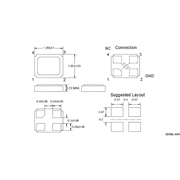 TXC晶振,石英水晶振子,8J-1210晶振 TXC晶振,石英水晶振子,8J-1210晶振
