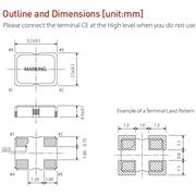 希華晶振,32.768K有源晶振,SFO-3225晶振 希華晶振,32.768K有源晶振,SFO-3225晶振