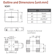 希華晶振,進(jìn)口壓控晶振,VCX91晶振 希華晶振,進(jìn)口壓控晶振,VCX91晶振