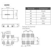 希華晶振,電壓控制振蕩器,VCX92晶振 希華晶振,電壓控制振蕩器,VCX92晶振