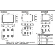 愛普生晶振,SG5032EEN晶振,有源六腳晶振 愛普生晶振,SG5032EEN晶振,有源六腳晶振