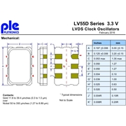 Pletronics晶振,LV55D晶振,LVDS輸出晶振 Pletronics晶振,LV55D晶振,LVDS輸出晶振