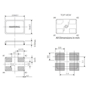 Vectron晶振,VXM9晶振,四腳貼片晶振 Vectron晶振,VXM9晶振,四腳貼片晶振