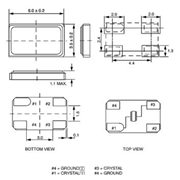 Vectron晶振,VXE4晶振,6035mm晶振 Vectron晶振,VXE4晶振,6035mm晶振