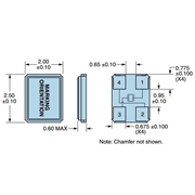 Ecliptek晶振,EA2025RA08-32.000M晶振,2520mm晶振 Ecliptek晶振,EA2025RA08-32.000M晶振,2520mm晶振