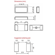 格耶晶振,KX–327NHT晶振,兩腳無源晶振 格耶晶振,KX–327NHT晶振,兩腳無源晶振