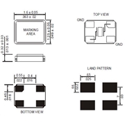 Rubyquartz晶振,R1612晶振,R1612-24.000-8-F-1530-TR晶振 Rubyquartz晶振,R1612晶振,R1612-24.000-8-F-1530-TR晶振