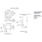 Rubyquartz晶振,CO2520晶振,CO2520-12.800-25-50-TR晶振 Rubyquartz晶振,CO2520晶振,CO2520-12.800-25-50-TR晶振