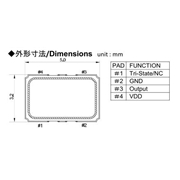 NAKA晶振,SP500晶振,SMD晶振 NAKA晶振,SP500晶振,SMD晶振
