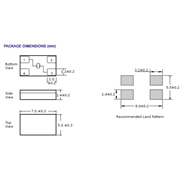 Oscilent晶振,264晶振,264-12.0M-20-S-TR晶振 Oscilent晶振,264晶振,264-12.0M-20-S-TR晶振
