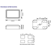 Oscilent晶振,296晶振,296-25.0M-9-20-G-S-TR晶振 Oscilent晶振,296晶振,296-25.0M-9-20-G-S-TR晶振