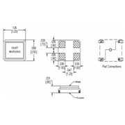 PDI晶振,C3晶振,3225mm無源晶振 PDI晶振,C3晶振,3225mm無源晶振