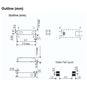 IQD晶振,CFPX-155晶振,32.768kHz-CFPX-155-20/12.5晶振 IQD晶振,CFPX-155晶振,32.768kHz-CFPX-155-20/12.5晶振
