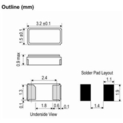 IQD晶振,CFPX-217晶振,32.7680kHz-CFPX-217-20/12.5晶振 IQD晶振,CFPX-217晶振,32.7680kHz-CFPX-217-20/12.5晶振