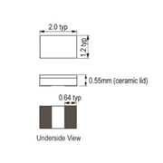 IQD晶振,CX16VTF晶振,32.768kHz-CX16TF-C-SM1-100晶振 IQD晶振,CX16VTF晶振,32.768kHz-CX16TF-C-SM1-100晶振