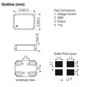 IQD晶振,CFPV-115晶振,10.0MHz-CFPV-115晶振 IQD晶振,CFPV-115晶振,10.0MHz-CFPV-115晶振