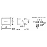 Bomar晶振,BC39晶振,BC39EFD120-10.000000晶振 Bomar晶振,BC39晶振,BC39EFD120-10.000000晶振