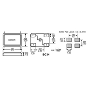 Bomar晶振,BC34晶振,BC34EFD120-10.000000晶振 Bomar晶振,BC34晶振,BC34EFD120-10.000000晶振