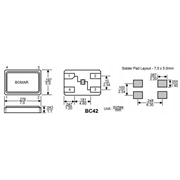 Bomar晶振,BC42晶振,BC42EFD120-10.000000晶振 Bomar晶振,BC42晶振,BC42EFD120-10.000000晶振