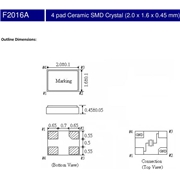 FCD-Tech晶振,F2016A晶振,F2016A‐3050D30F‐20.000MHz晶振 FCD-Tech晶振,F2016A晶振,F2016A‐3050D30F‐20.000MHz晶振