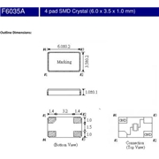 FCD-Tech晶振,F6035A晶振,F6035A-3050DS3-20.000MHz晶振 FCD-Tech晶振,F6035A晶振,F6035A-3050DS3-20.000MHz晶振